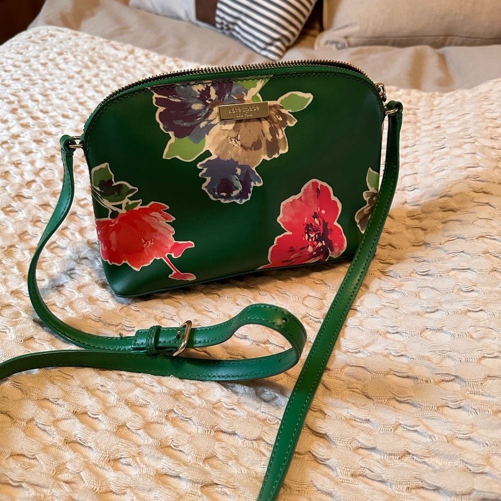 Kate Spade floral Crossbody